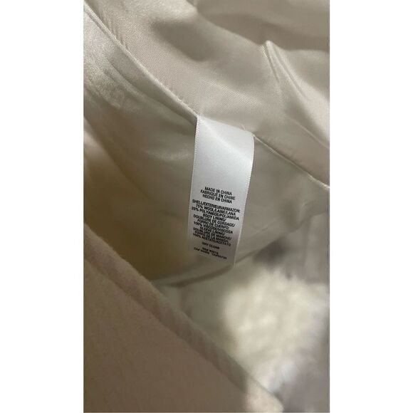 Juicy Couture cream long Peacoat M - Picture 9 of 12
